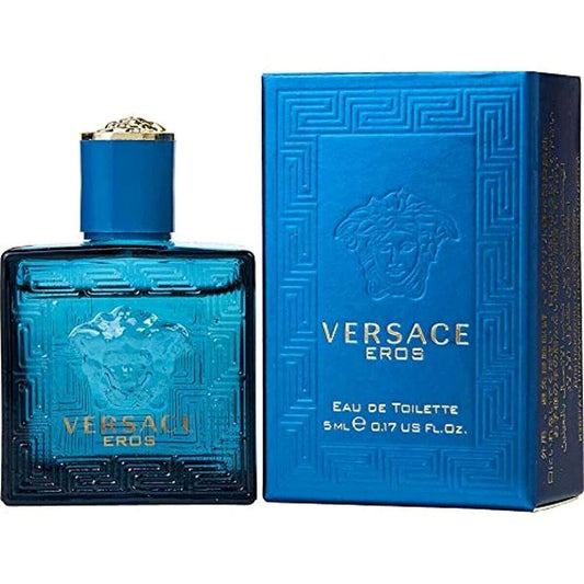 VERSACE EROS Cologne Eau de Toilette Splash for Men 0.17oz